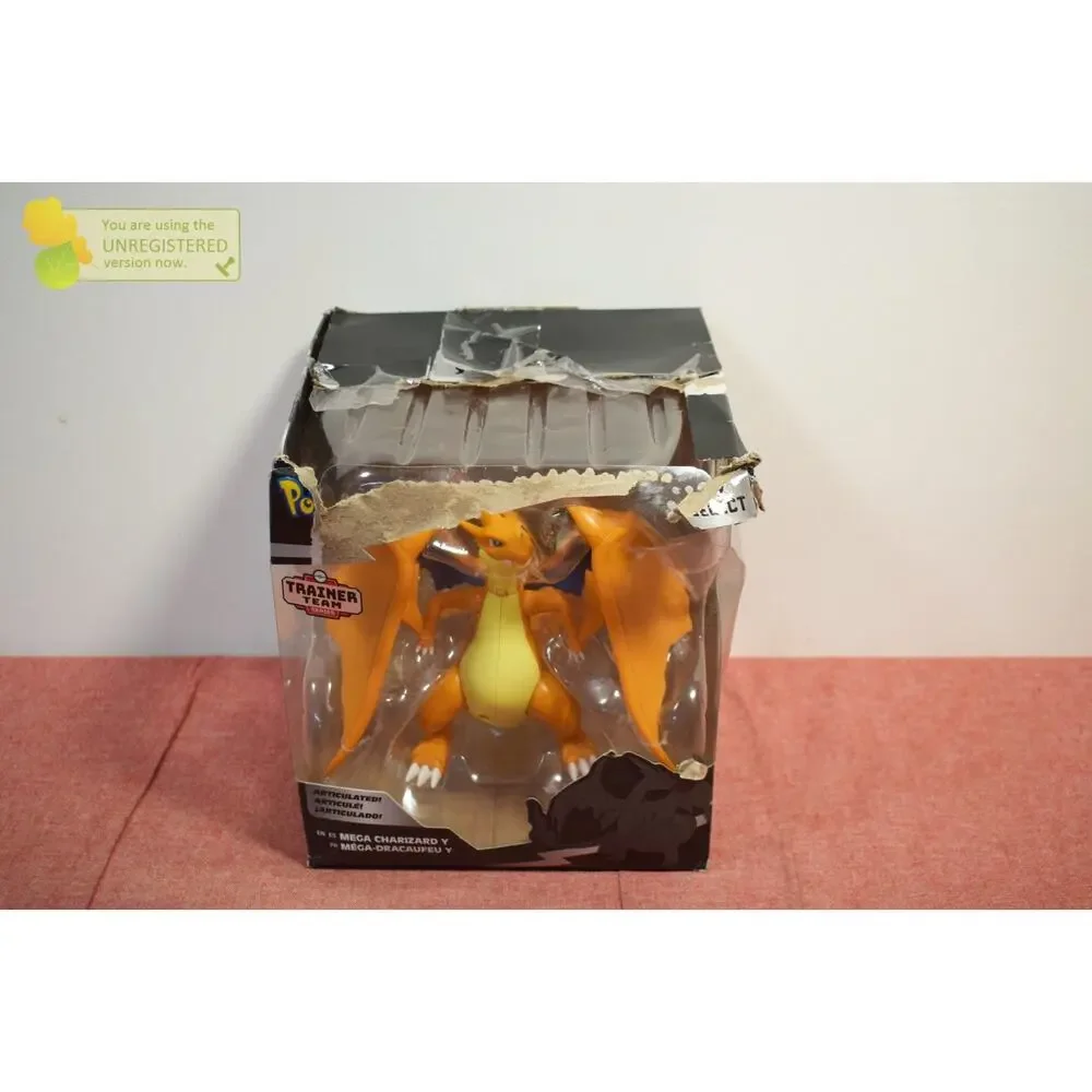 Pokemon Select Mega Charizard Y Action Figure (Damaged)